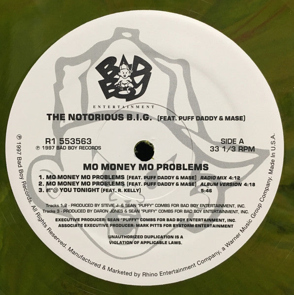 Notorious B.I.G. Featuring Puff Daddy &  Mase : Mo Money, Mo Problems (12", RSD, Single, Ltd, RE, Gre)