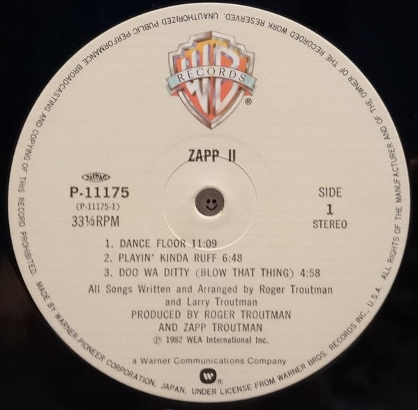 Zapp : Zapp II (LP, Album)