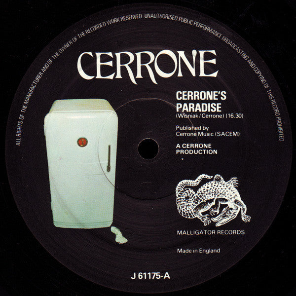 Cerrone : Cerrone's Paradise (LP, Album)