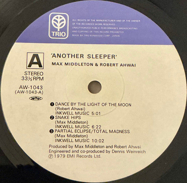Max Middleton, Robert Ahwai : Another Sleeper (LP, Album)