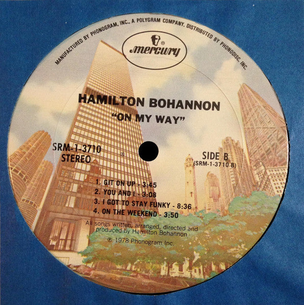 Hamilton Bohannon : On My Way (LP, Album, Pit)
