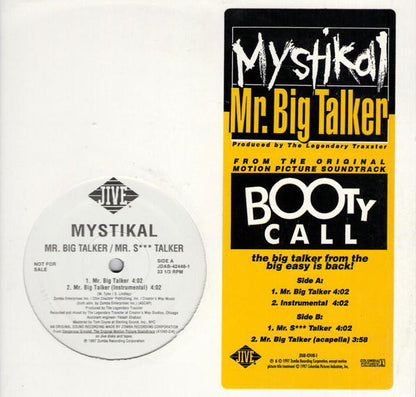 Mystikal : Mr. Big Talker (12", Single, Promo)