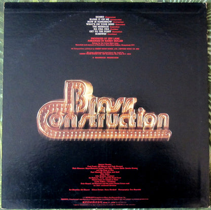 Brass Construction : Brass Construction II (LP, Album)