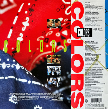 Various : Colors (Original Motion Picture Soundtrack) (LP, Album, Comp)