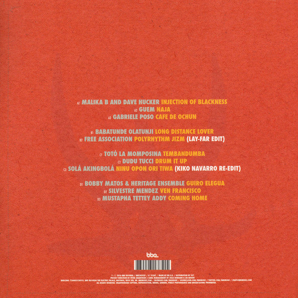 Gabriele Poso : The Languages Of Tambores (A Spiritual Journey Through The Cultural Heritage Of Drums) (2x12", Comp)