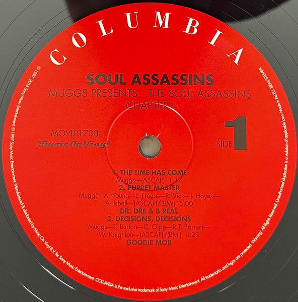 DJ Muggs Presents The Soul Assassins : The Soul Assassins (Chapter 1) (2xLP, Album, RE, RP, 180)