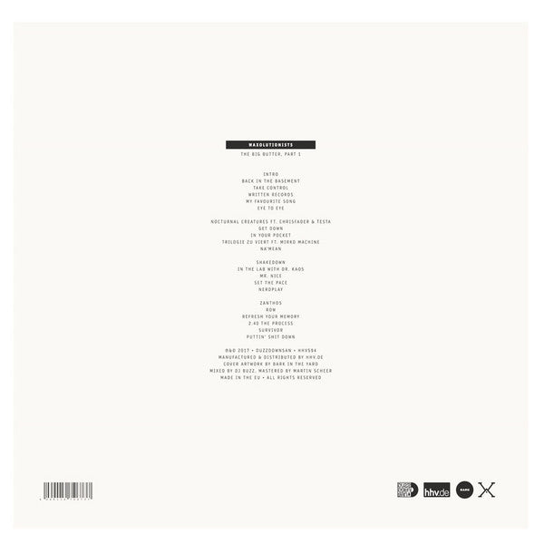 Waxolutionists : The Big Butter, Part 1 (2xLP, Album, Ltd, Gre)