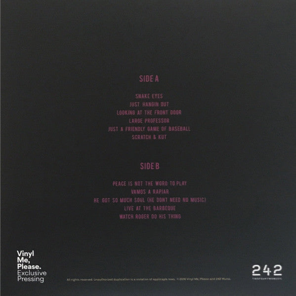 Main Source : Breaking Atoms (LP, Album, Club, M/Print, RE, Ora + 7", Vio)