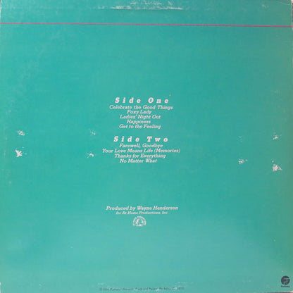 Pleasure (4) : Get To The Feeling (LP, Album, Pit)