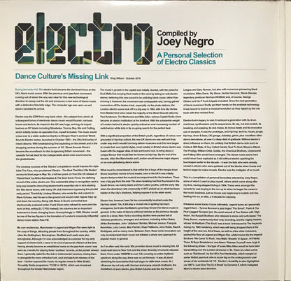 Various : Electro (A Personal Selection Of Electro Classics) (2x12", Comp)