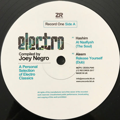 Various : Electro (A Personal Selection Of Electro Classics) (2x12", Comp)