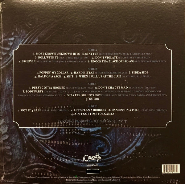 Three 6 Mafia : Most Known Unknown (2xLP, Album, Ltd, Num, RE, RM, Pur)