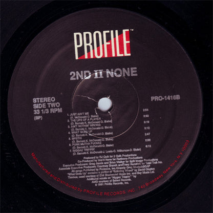 2nd II None : 2nd II None (LP, Album)